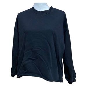 Buddy Love Raw Hem Sweatshirt